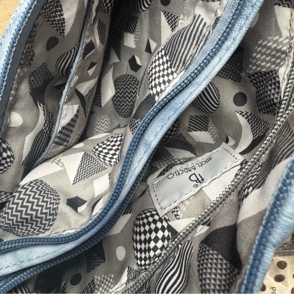 Angel Barcelo Blue Shoulder Bag - Picture 5 of 13